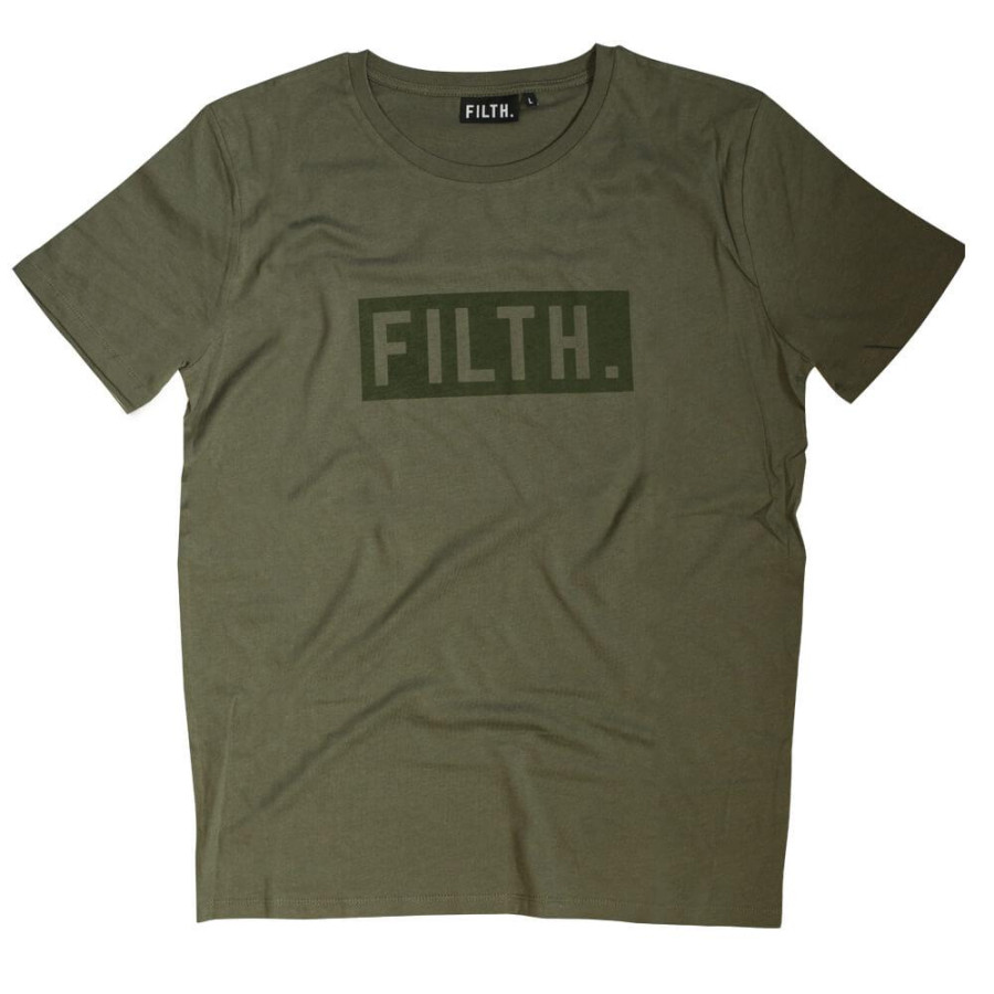 FILTH. Tee KHAKI/KHAKI Logo L