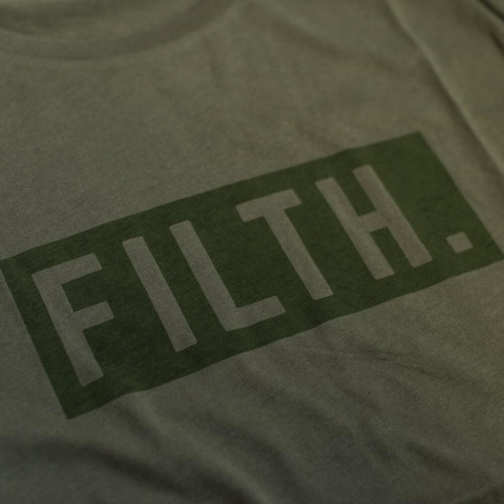 FILTH. Tee KHAKI/KHAKI Logo L