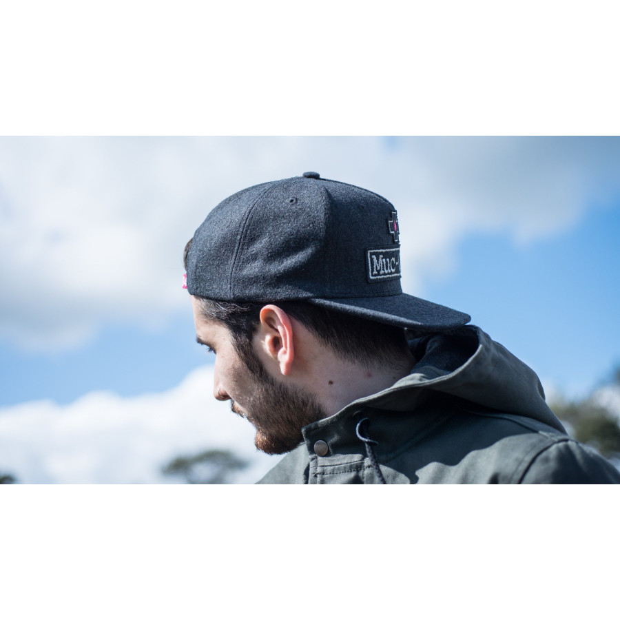 Snap Back Athlete Wool Cap Muc-Off