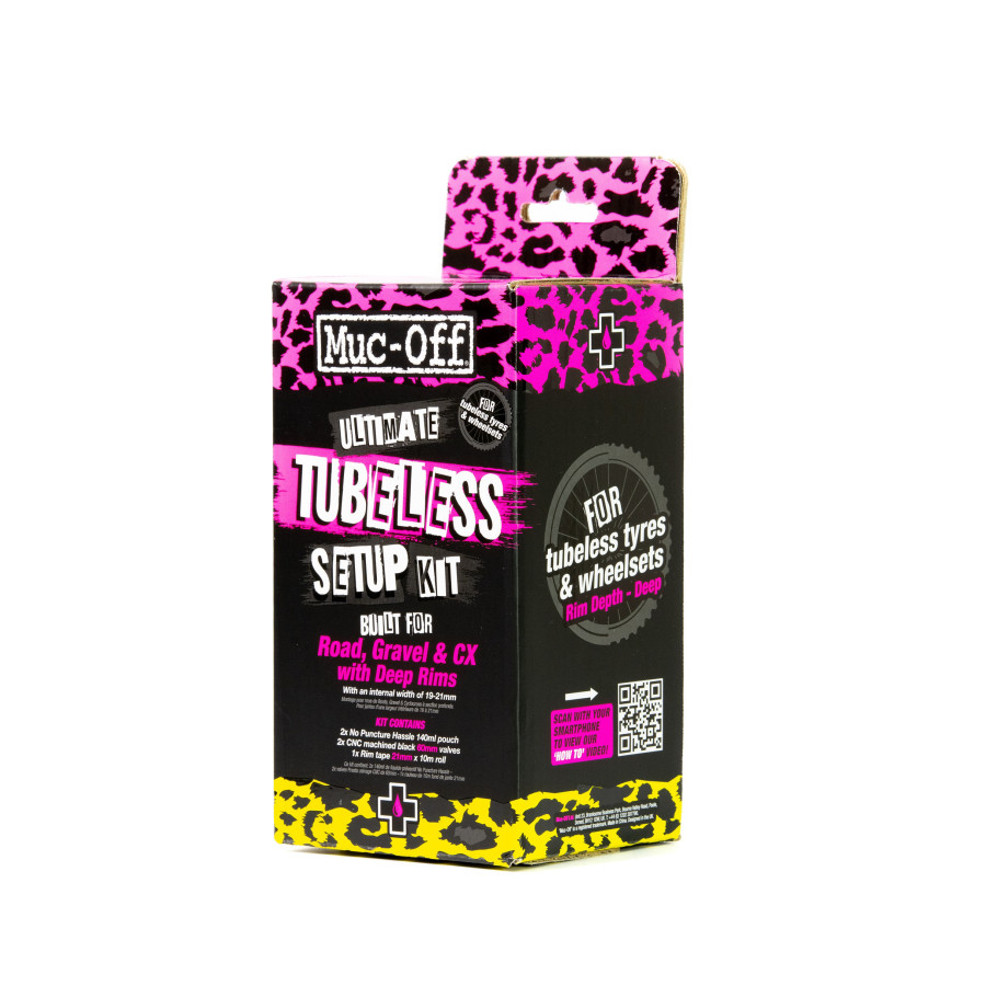 Muc-Off Ultimate Tubeless Setup Kit-Road 60 mm