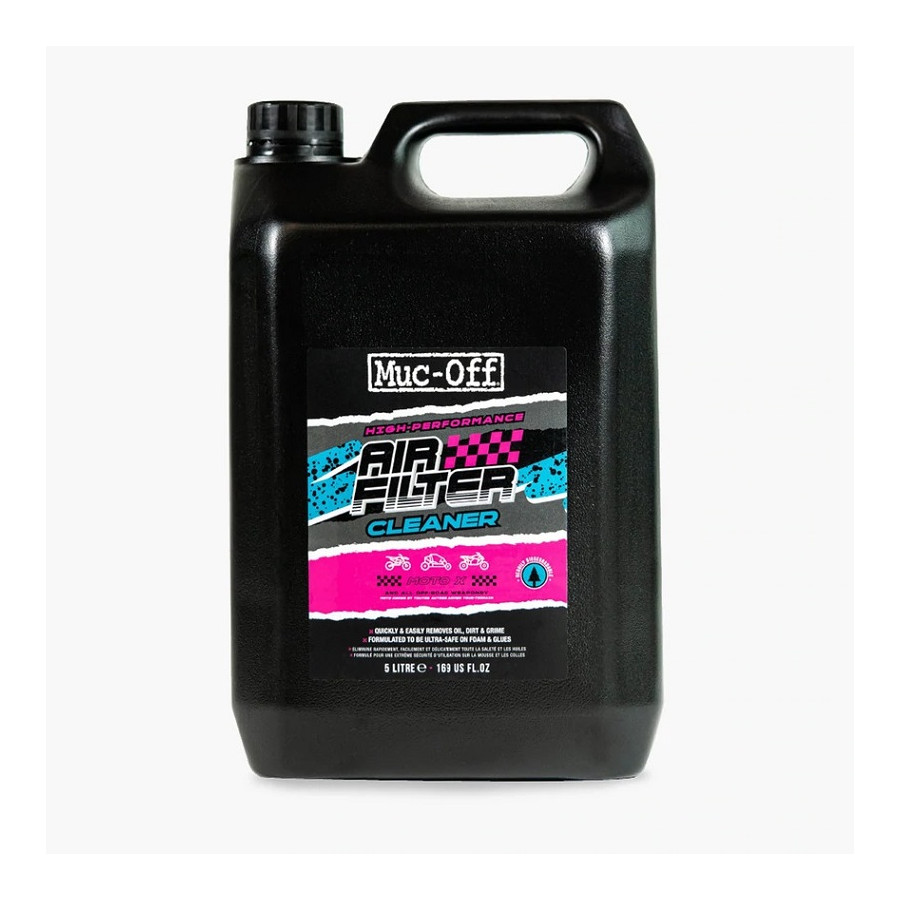 Muc-Off Motorcycle Air Filter Cleaner 5L