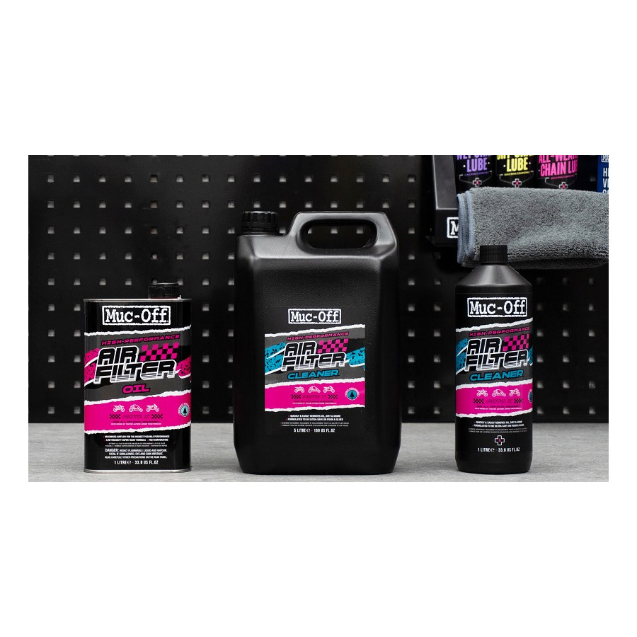 Muc-Off Motorcycle Air Filter Cleaner 5L