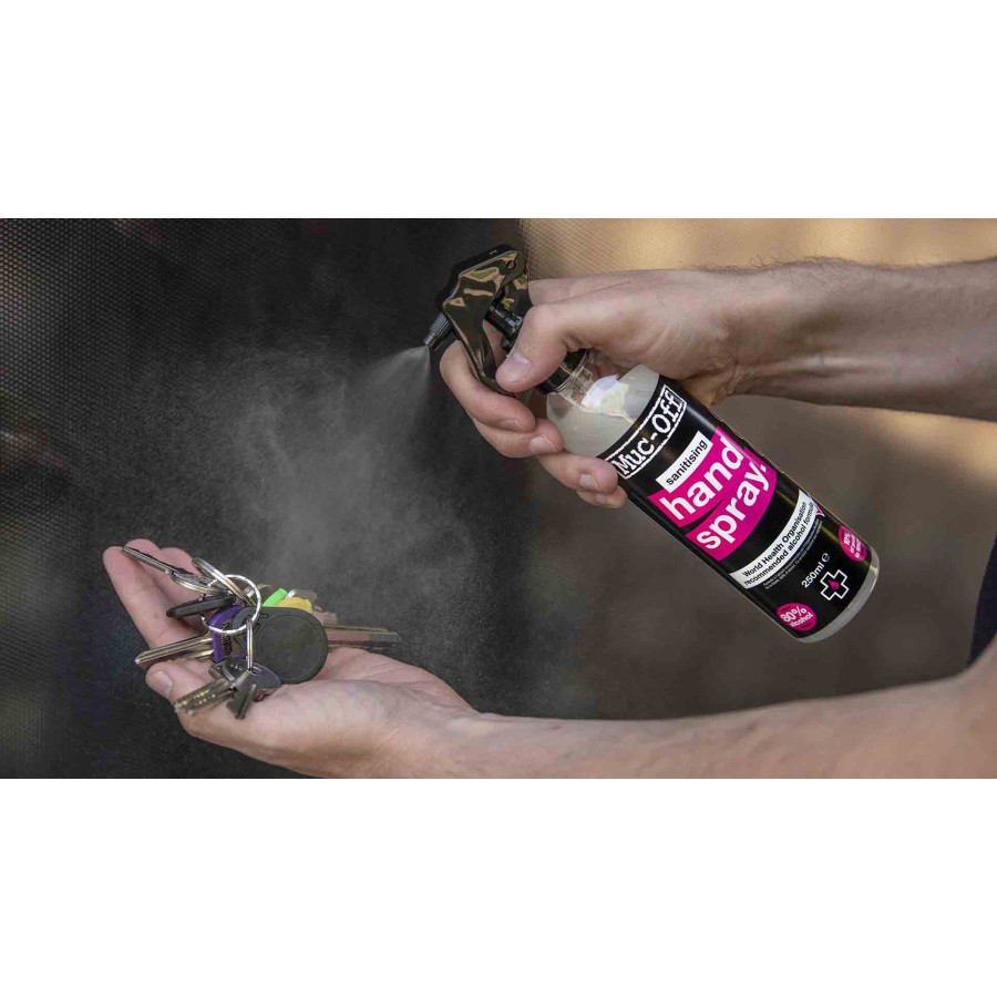 Muc Off Antibacterial Sanitising Hand Spray 250ml