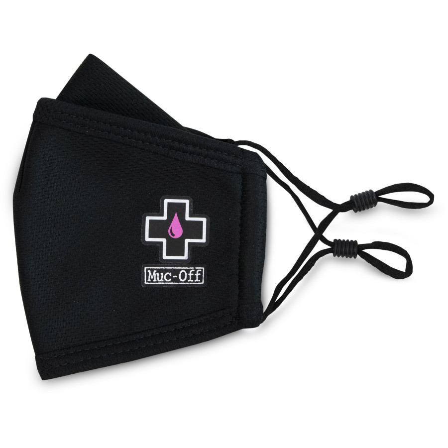 Muc-Off Reusable Face Mask DR X Black - Kids