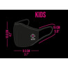 Muc-Off Reusable Face Mask DR X Black - Kids