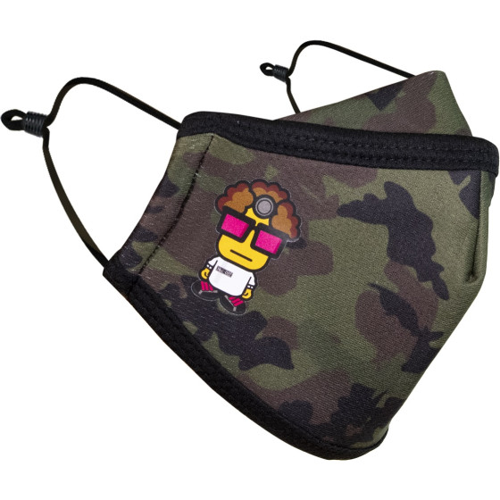 MUC-OFF REUSABLE FACE MASK DR X CAMO - KIDS 