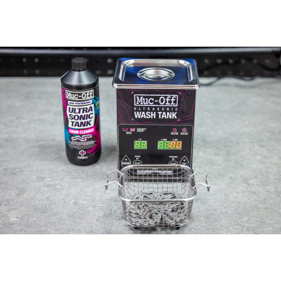 Muc-Off Ultrasonic Tanks (Inc Fluid) EU