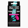 Muc-Off Stealth Tubeless Tag Holder &amp; 44mm Valve Kit