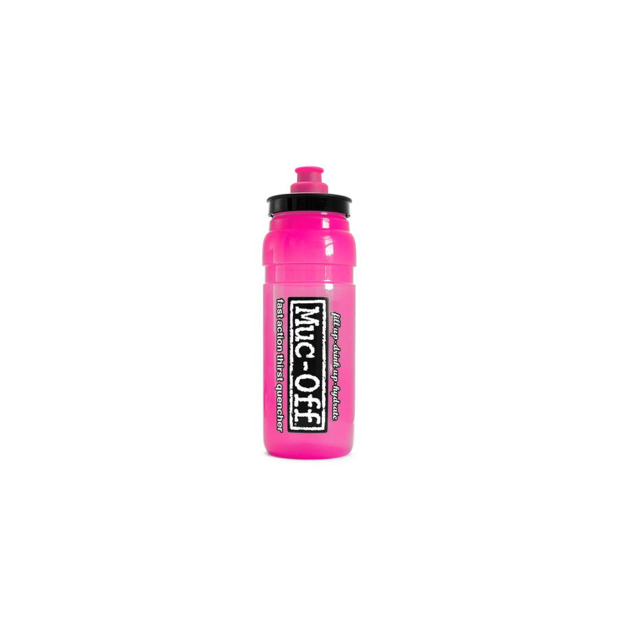 Muc-Off x Elite Fly Bottle - Pink 750ml