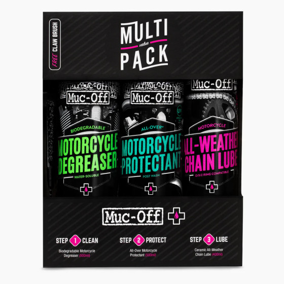 Muc-Off Motorcycle Multi Pack