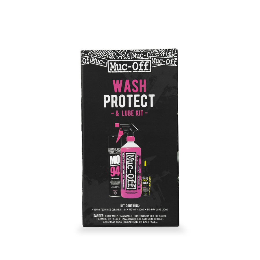 Muc-Off Wash, Protect and Lube Kit (Dry Lube version) 