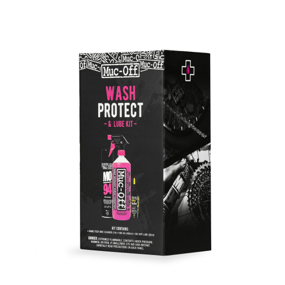 Muc-Off Wash, Protect and Lube Kit (Dry Lube version) 