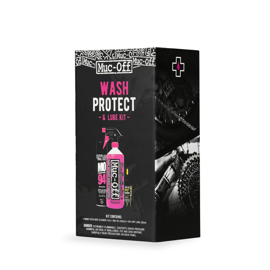 Muc-Off Wash, Protect and Lube Kit (Dry Lube version) 