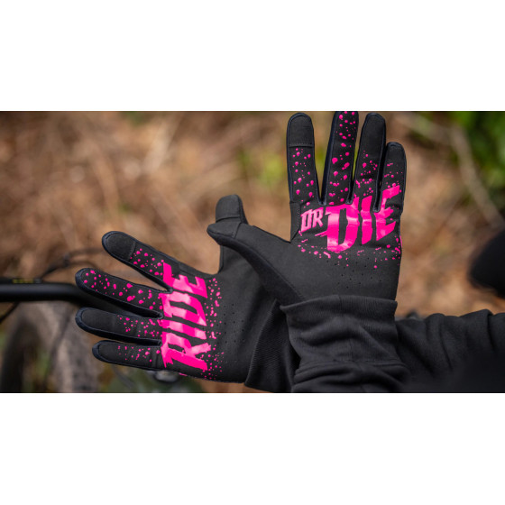 Muc-Off MX/MTB Rukavice - Pink Polka