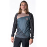 Muc-Off Men&apos;s Technical Riders Jersey - Grey/Stone Leopard