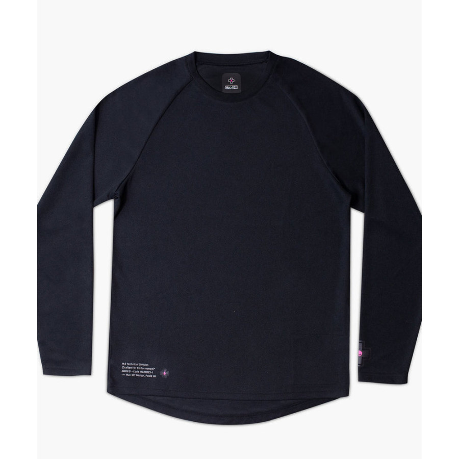 Muc-Off Long Sleeve Riders Jersey Black