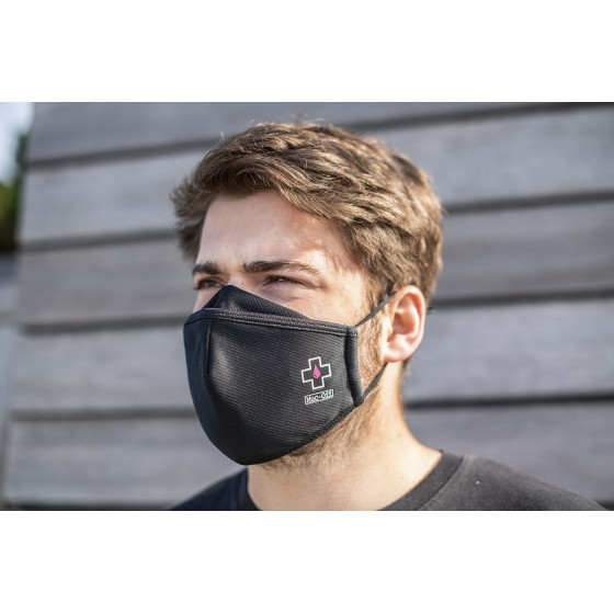 Muc-Off Reusable Face Mask - Black