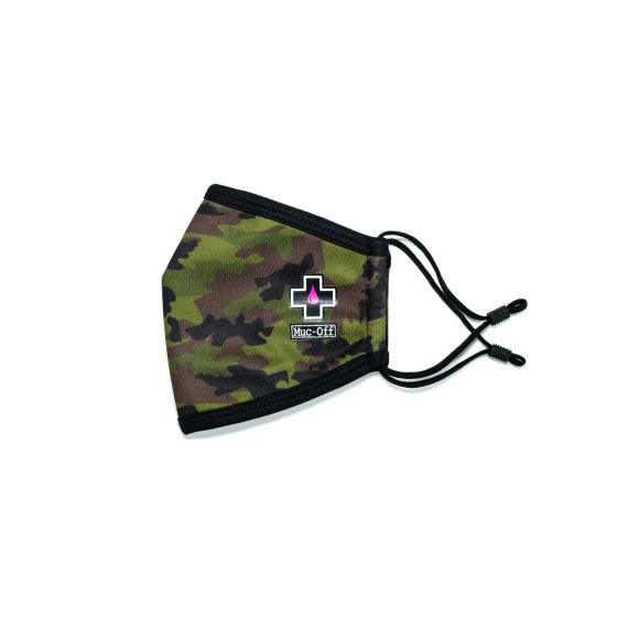 Muc-Off Reuseable Face Mask - WOODLAND CAMO 