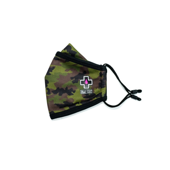 Muc-Off Reuseable Face Mask - WOODLAND CAMO 