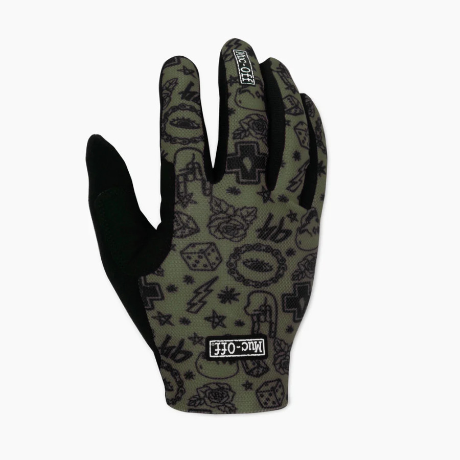 Muc-Off Summer Lightweight Mesh MTB Gloves - Green