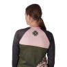 Muc-Off Women&apos;s Technical Riders Jersey - Green/Pink Leopard