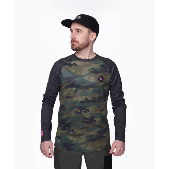 Muc-Off Premium Long Sleeve Jersey - Camo