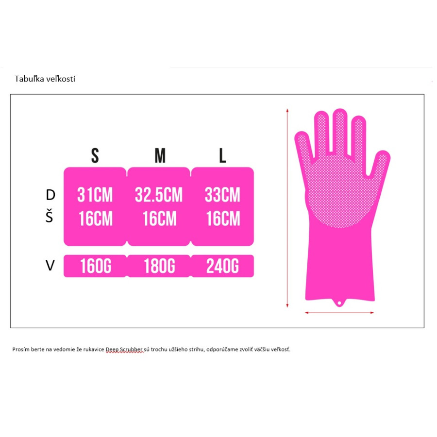 Muc-Off Deep Scrubber Gloves Pink 