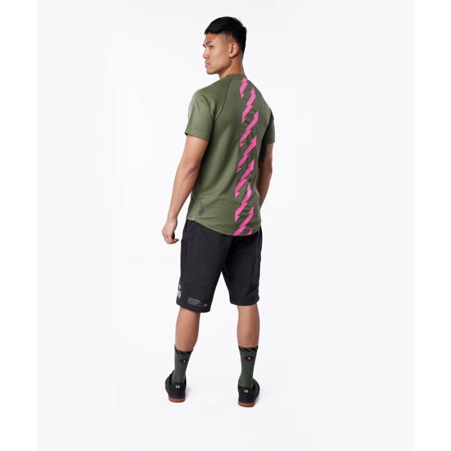 Muc-Off Short Sleeve Riders Jersey Green