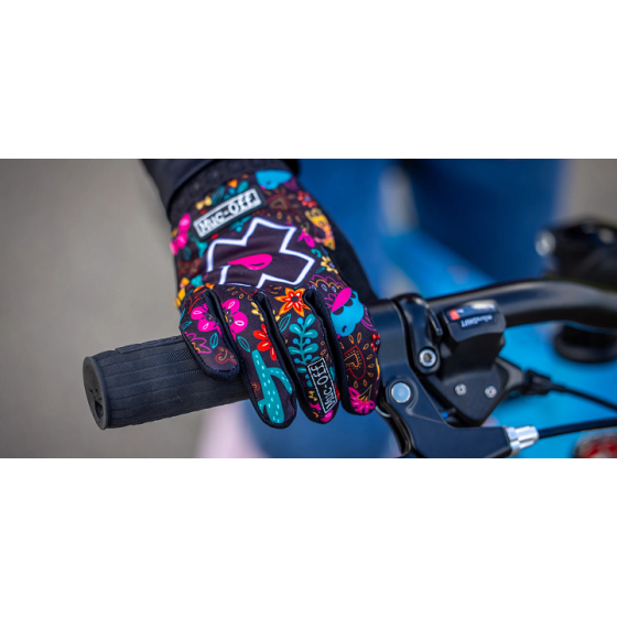 Muc-Off Youth Rider Gloves - Shred Hot Chilli Pepper