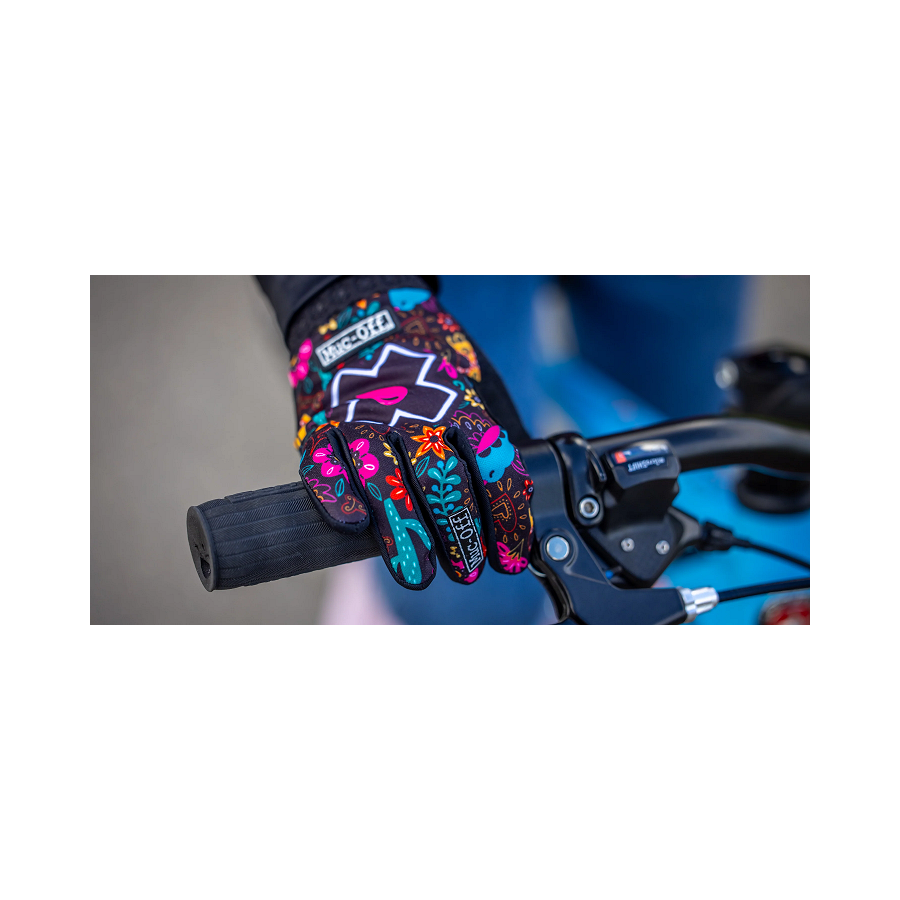 Muc-Off Youth Rider Gloves - Shred Hot Chilli Pepper