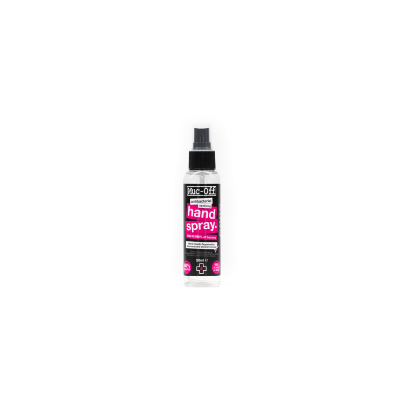 Muc-Off Sanitising Hand Spray 50ml Atomiser