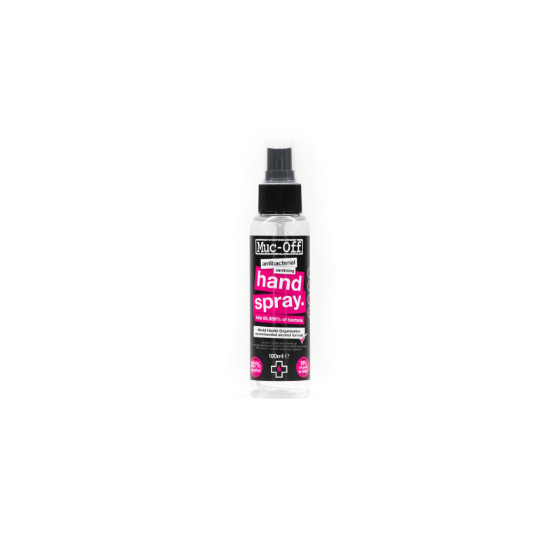 Muc-Off Sanitising Hand Spray 100ml Atomiser