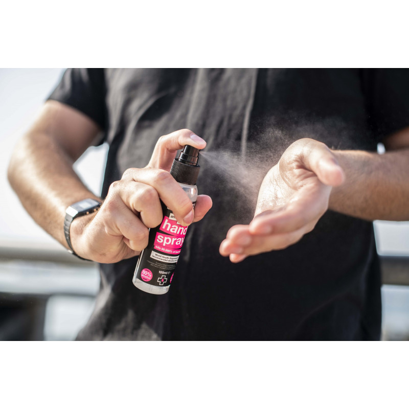 Muc-Off Sanitising Hand Spray 100ml Atomiser