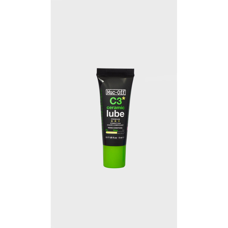 Muc-Off C3 DRY Ceramic Lube 5ml Muc-Off C3 DRY Ceramic Lube 5ml
