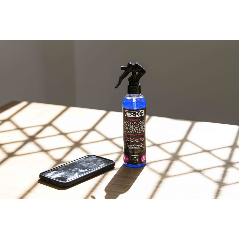 Muc Off Antibacterial Device & Screen Cleaner 250ml Muc Off Antibacterial Device & Screen Cleaner 250ml