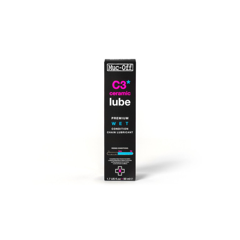 Muc-Off C3 Ceramic Wet Lube 50ml  Muc-Off C3 Ceramic Wet Lube 50ml