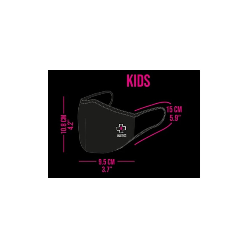 Muc-Off Reusable Face Mask DR X Bolt - KIDS 