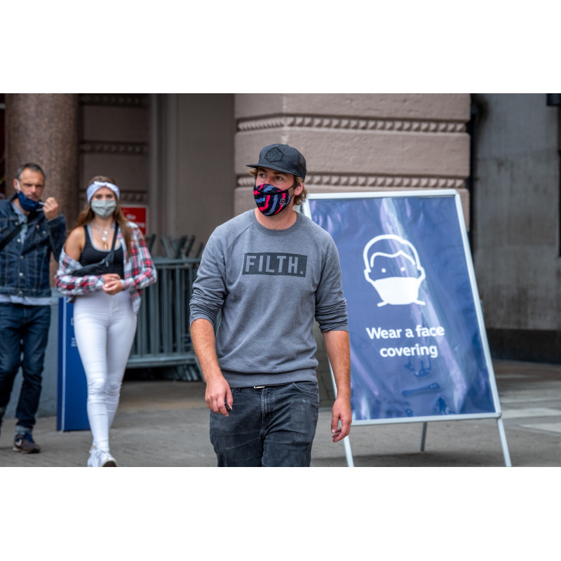 Muc-Off Reuseable Face Mask BOLT - L