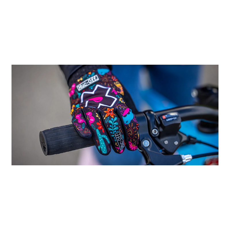Muc-Off Youth Rider Gloves - Shred Hot Chilli Pepper