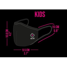 Muc-Off Reusable Face Mask DR X Black - Kids