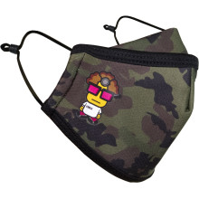 MUC-OFF REUSABLE FACE MASK DR X CAMO - KIDS 