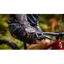 Muc-Off Riders Gloves Grey/Stone LEOPARD