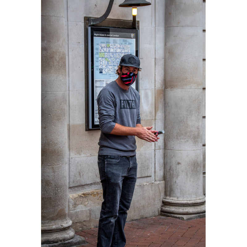 Muc-Off Reuseable Face Mask BOLT - S 