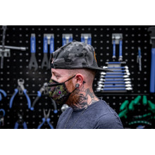 Muc-Off Reuseable Face Mask WOODLAND CAMO - S 
