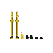 Bezdušový ventil Muc-Off zlatý/pár