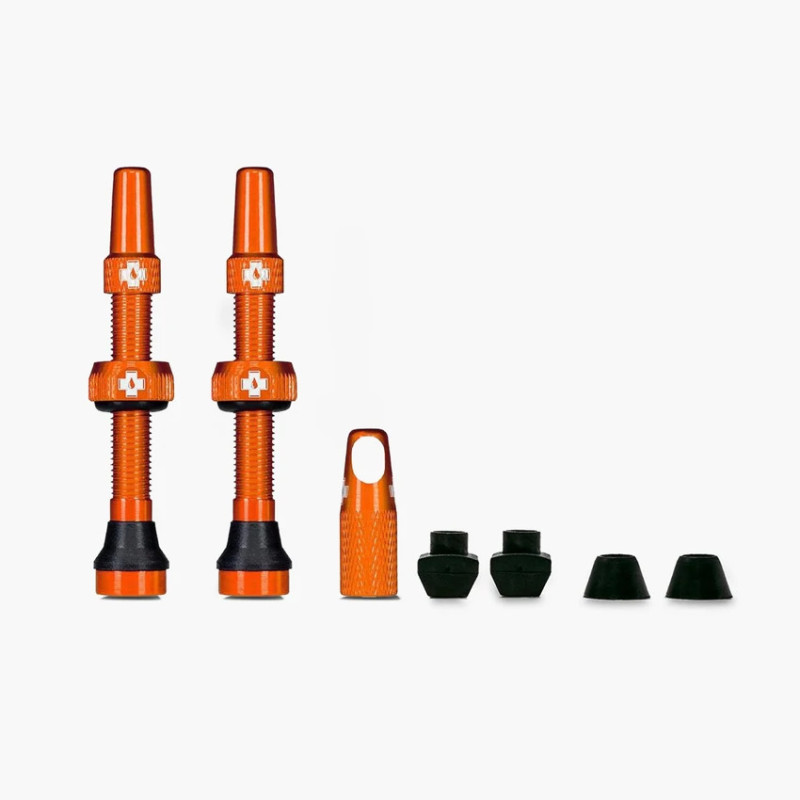 Bezdušový ventil Muc-Off oranžový/pár 