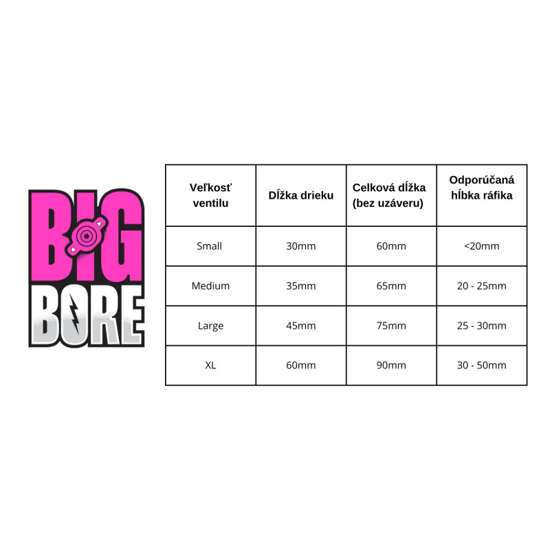  Muc-Off Tubeless Valves Big Bore Lite (XL)