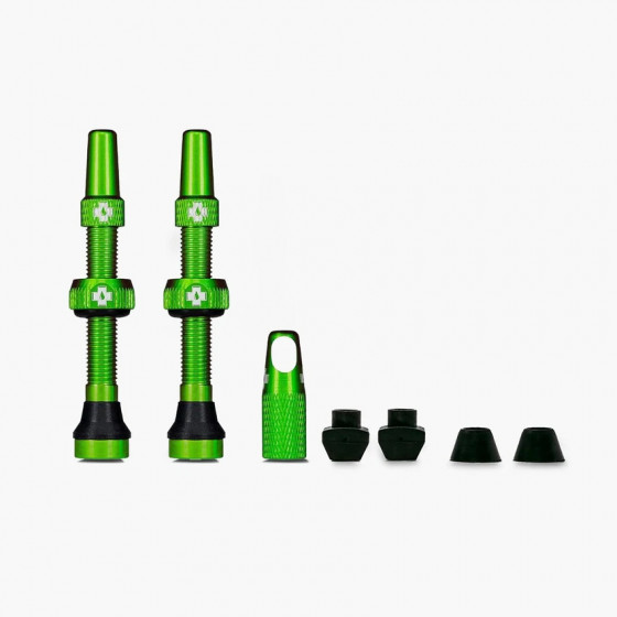 Bezdušový ventil Muc-Off zelený/pár